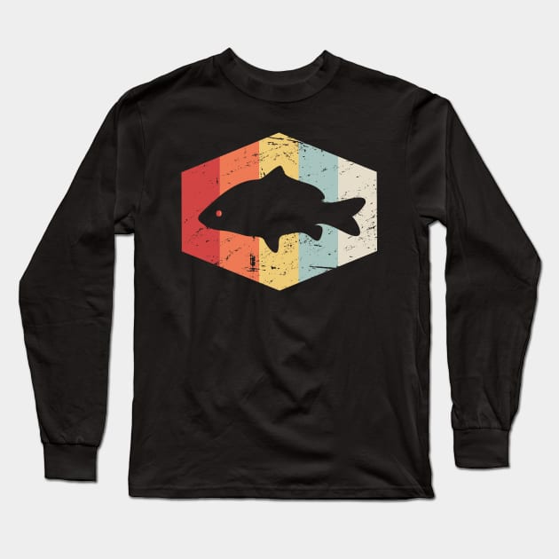 Vintage Carp Fish - Gift For Carp Fishing Long Sleeve T-Shirt by MeatMan